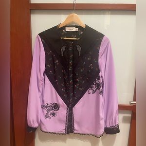 Coach silk blouse